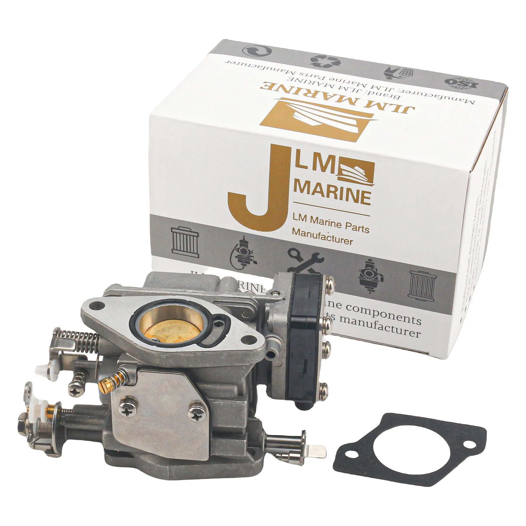 

JLM 3G2-03100-0 3G2-03200-0M Outboard Carbs Carburetor for Nissan Tohatsu 2 Stroke 9.9HP M9.9D2 15HP M15D2 18HP M18E2 Motor