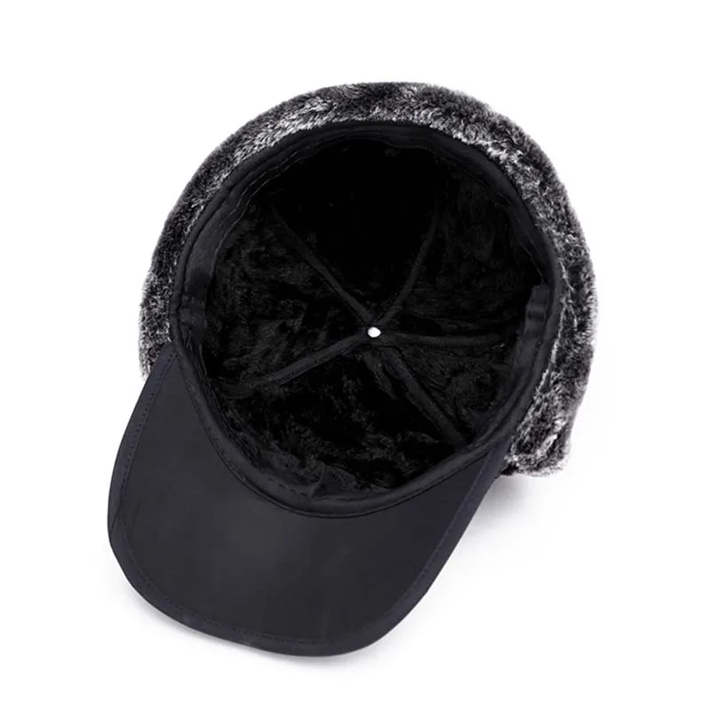 Winter Warm Bomber Hats Men Women Fashion Ear Protection Face Windproof Ski Caps Velvet Thicken Couple Hat 2023 New