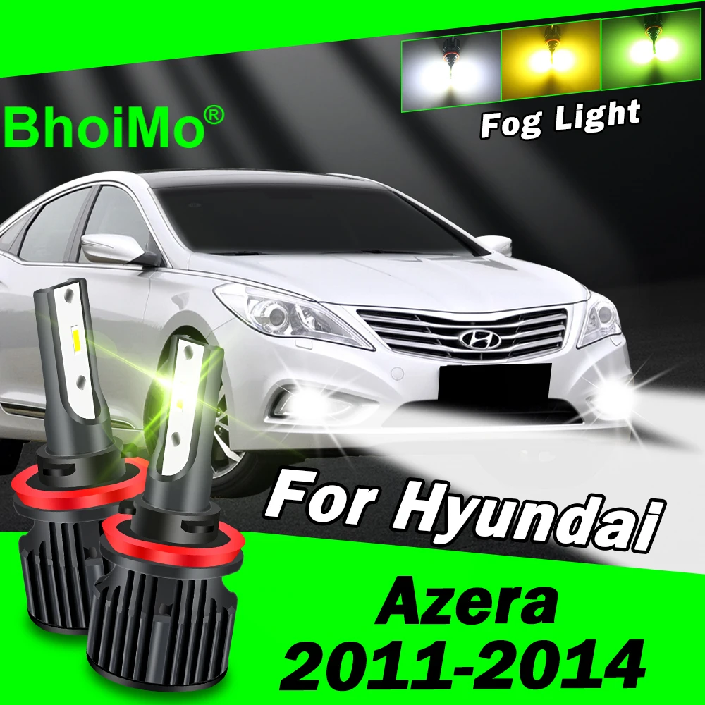 For Hyundai Azera Front Fog Light Lamp 2011 2012 2013 2014 Led Bulb