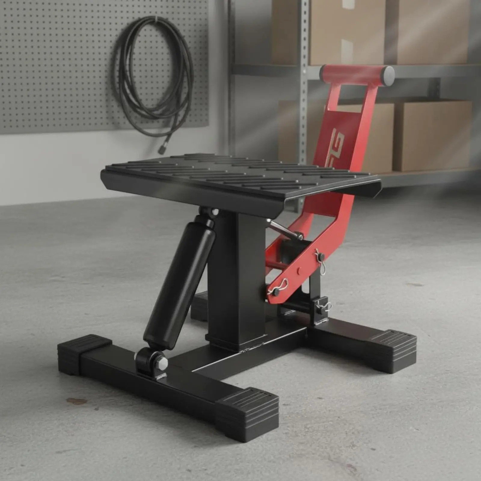 Hydraulic Motorcycle Lift Heavy Duty Dirt Bike Stand Stand Motorcycle Stand Stand Safe Lifting Dirt Bike Hoist Table for Garage
