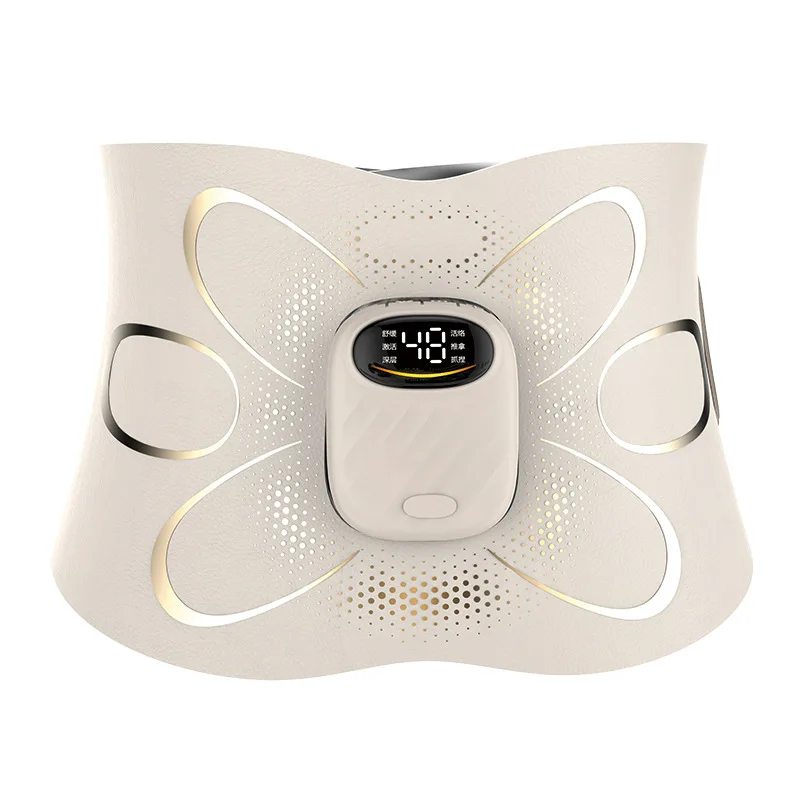 

EMS Micro-current Waist Massager Silver Ion Hot Compress Sweating Fat Burning Body Sculpting Abdominal Belt