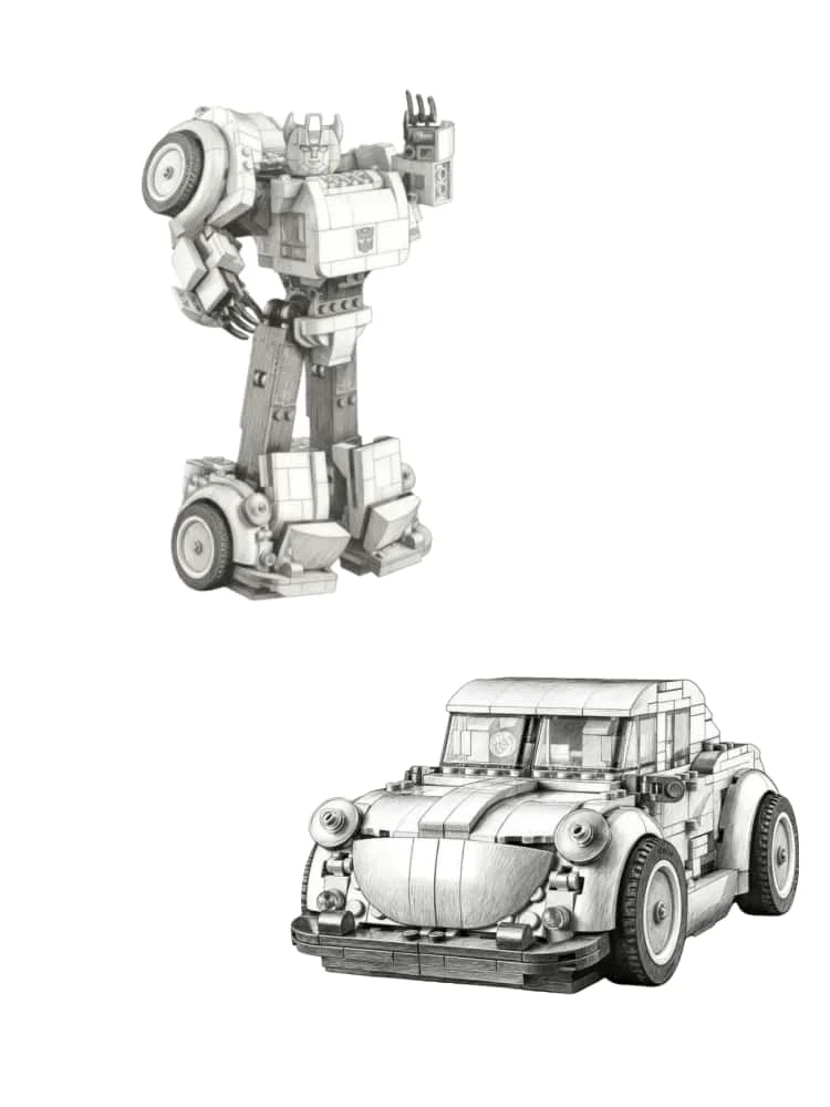 

Новинка 2025, желтый робот-грузовик, строительный блок, модель сборки, технология, серия строительных блоков, игрушки для детей и взрослых, рождественские подарки