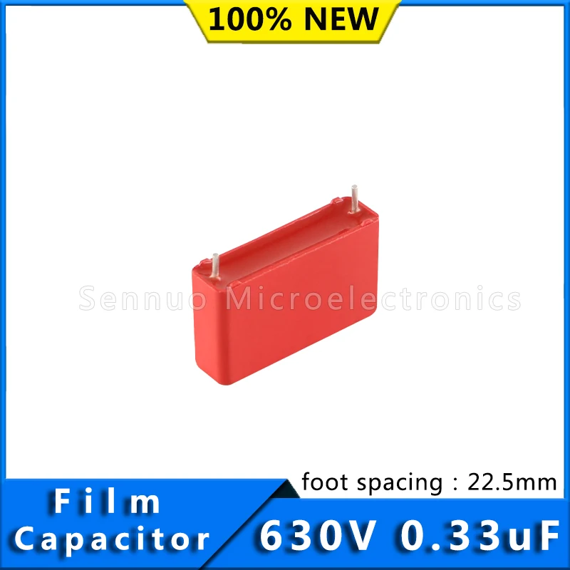 5/10 Buah Kapasitor Film WIMA Jerman Baru MKS4 630V 0.33UF 630V 334 Pitch 22.5Mm Kapasitor Tak Terbatas Audio MKS4J 033305 D00KSSD