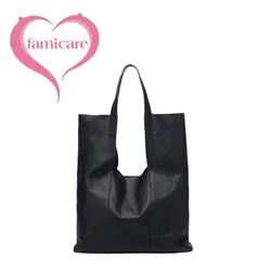 Genuine Leather Women's Bags New Korean Version Of The Handbag Casual Large Capacity Shoulder Pack Niche Design Fashion Style