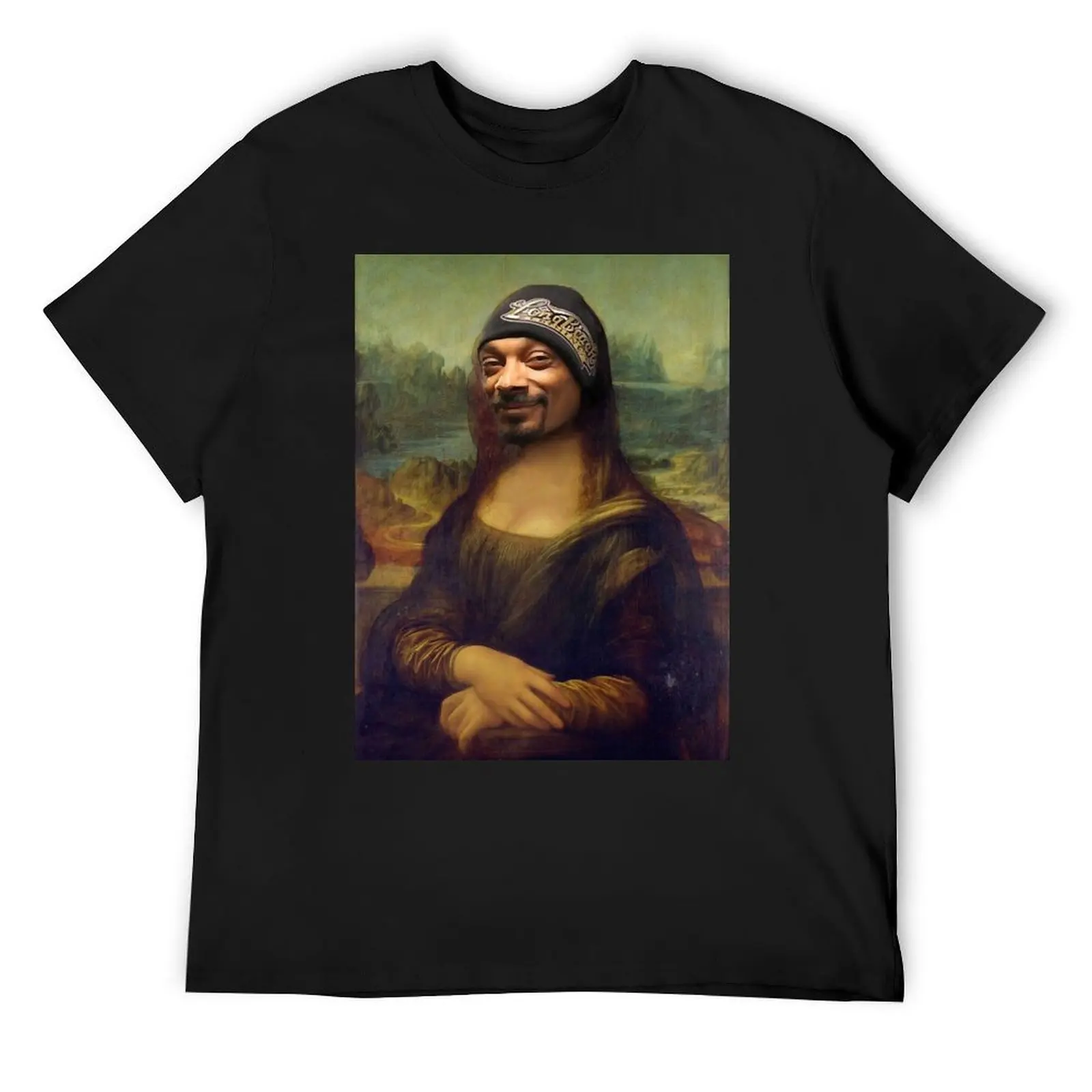Забавная футболка monalisa, милая одежда, забавная футболка, футболки с аниме, мужские футболки с рисунком, забавные