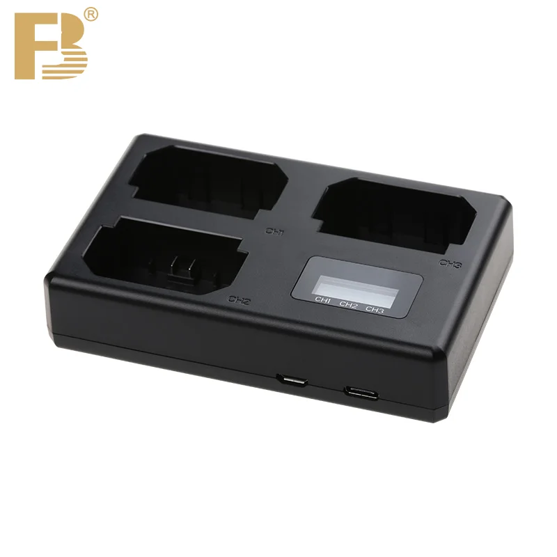 FB NP FZ100 Battery 3 Slot Charger for Sony Camera Alpha A7R3 A6600 A6700 A7M3 ARR4 A7R4 A7R5 A7III A7S3A9 A9S IV BC-QZ1 ILCE-9