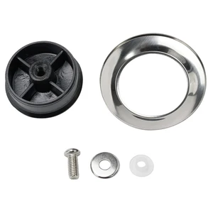 Schwarzer Edelstahl-Deckelknopf, universeller Austausch, Glasdeckel, Transportgriff, Küchentöpfe, Befestigungsgurt, 5 mm-12 mm, 2pcs Hauptverkäufe für Pan Cap - №9