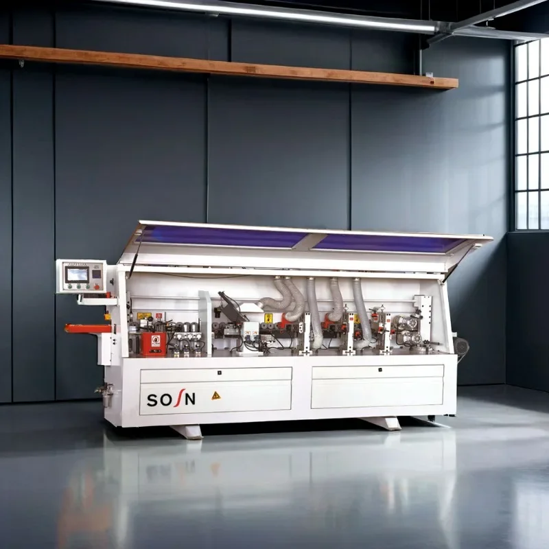 FZ-515 Economical Automatic PVC Acrylic Corner Edge Banding Machine Optional Functions For Woodworking Wholesale