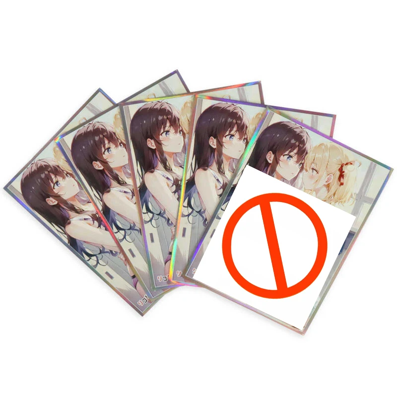 

Защитный чехол для карт Lycoris Recoil Nishikigi Chisato, PTCG, для коллекционных карт аниме-игр, подарок, игрушка, 67*92 мм