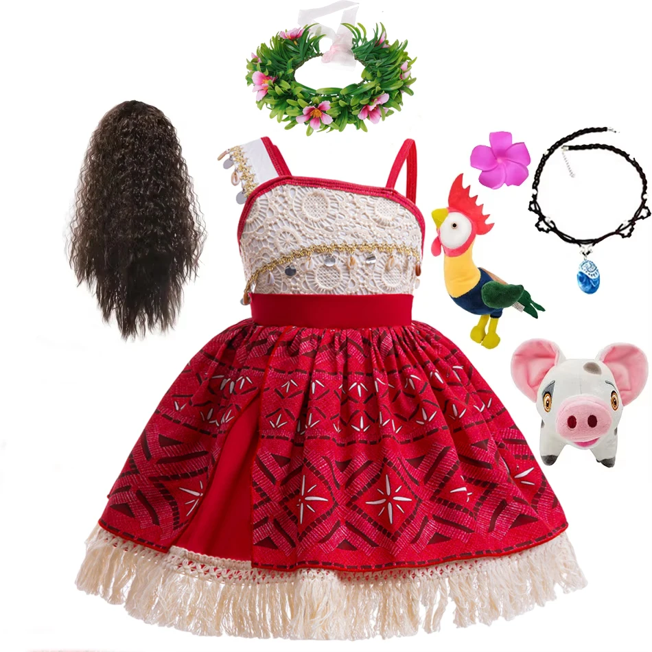 Ocean Adventure Girls Dresses Princess Cosplay Costumes for Kids Summer Carnival Party Princess Dresses Girls Party Dresses