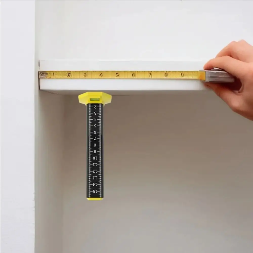 Light Steel Ceiling Leveling Ruler Magnetic Special Ruler Wall Lay Tool Horizontal Positioning Graduated Scale Gradienter Tool