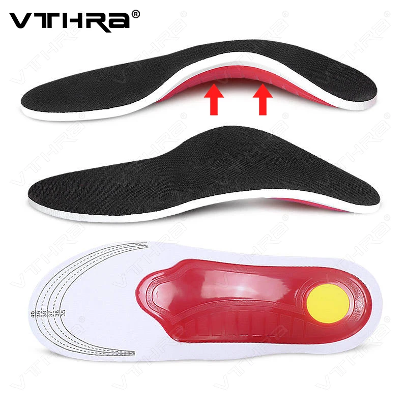 

Flat Feet Arch Support Orthopedic Insole Shoe Inserts For Foot Pain Relief Heel Spur Plantar Fasciitis Over-pronation Correction