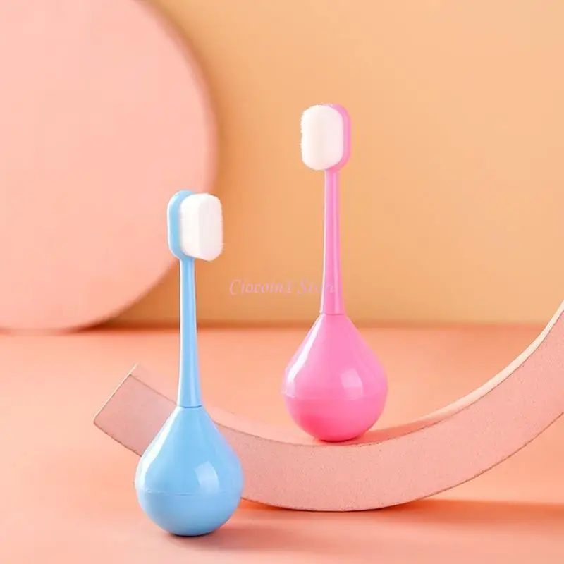 

Y1UB Candy Color Baby Kids Toothbrush Soft Fine Bristles Teeth Brush Children Toothbrushes Care Cleaning Tool