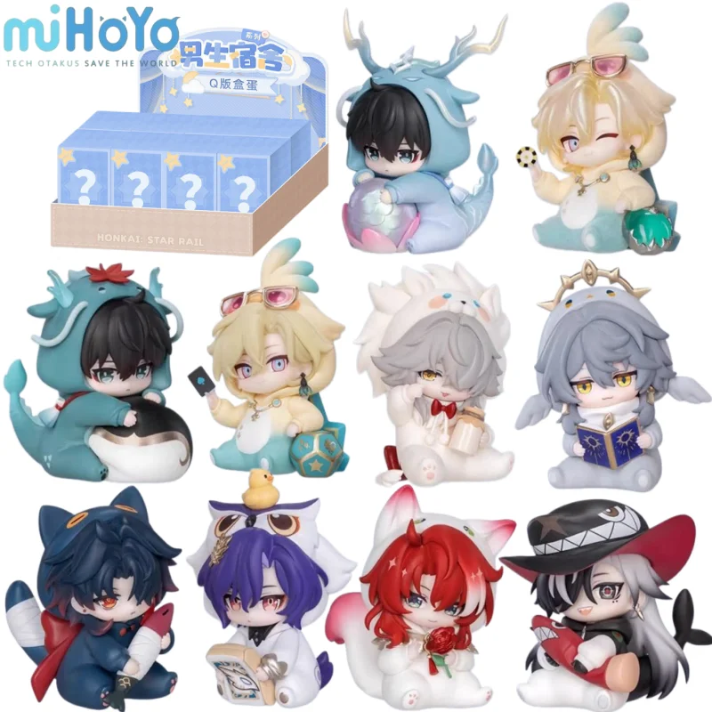 

Genuine Honkai: Star Rail Boys' Dormitory Series Blind Box Cosplay Cute Version Doll Desktop Decoration Toy Birthday Gift