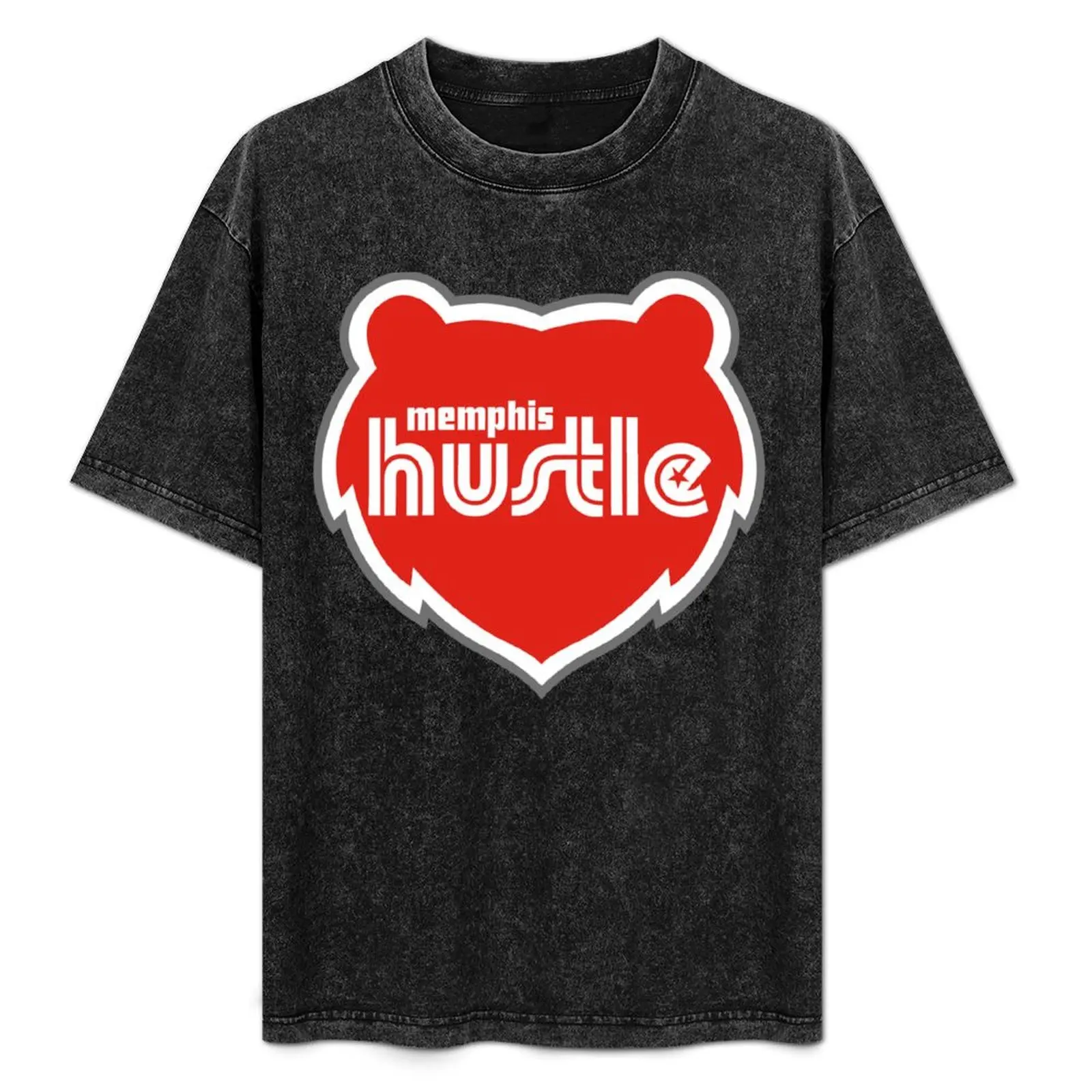 

The Memphis Hustle T-Shirt Large Size Breathable Tee