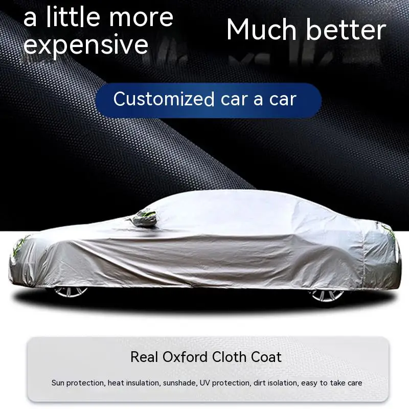 For Hyundai H-1 i800 Grand Starex Car Cover Sun Shade Anti-UV Rain Snow Scratch Resistant MPV Cover Windproof