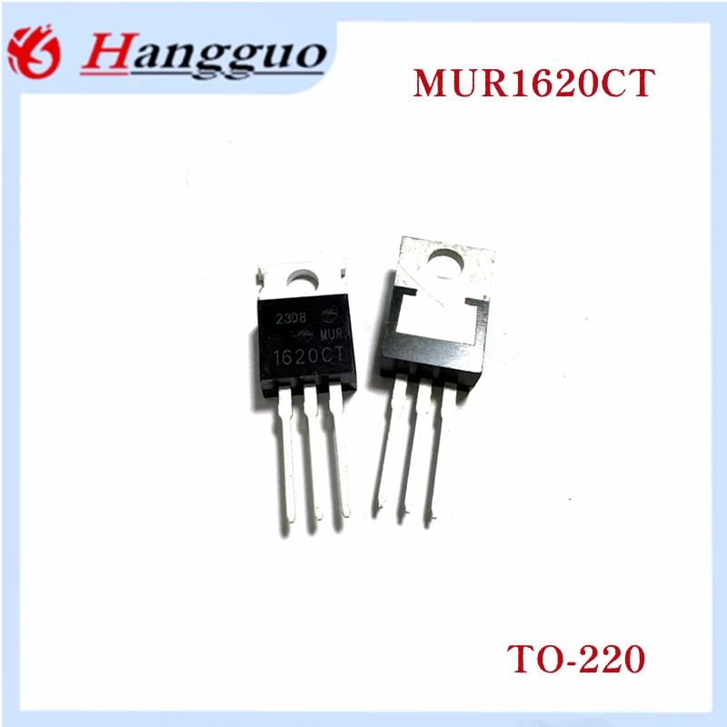 10PCS/Lot MUR1620CT MUR1620CTR TO-220 Fast recovery diode best quality