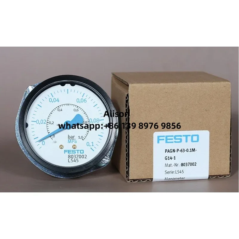 Pressure Gauge Festo Pagn-p-50-1m-g14 8037008