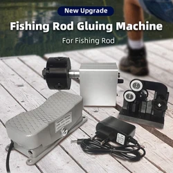 Elctric-Drive Machine Lure Winding Epoxy Glue Machine DIY Fishing Rod Building Professional Fishing Rod Winding Machine