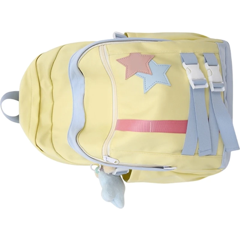 Eye-Catching Backpack Girl Travel Backpack Large Capacity Backpack Star Backpack