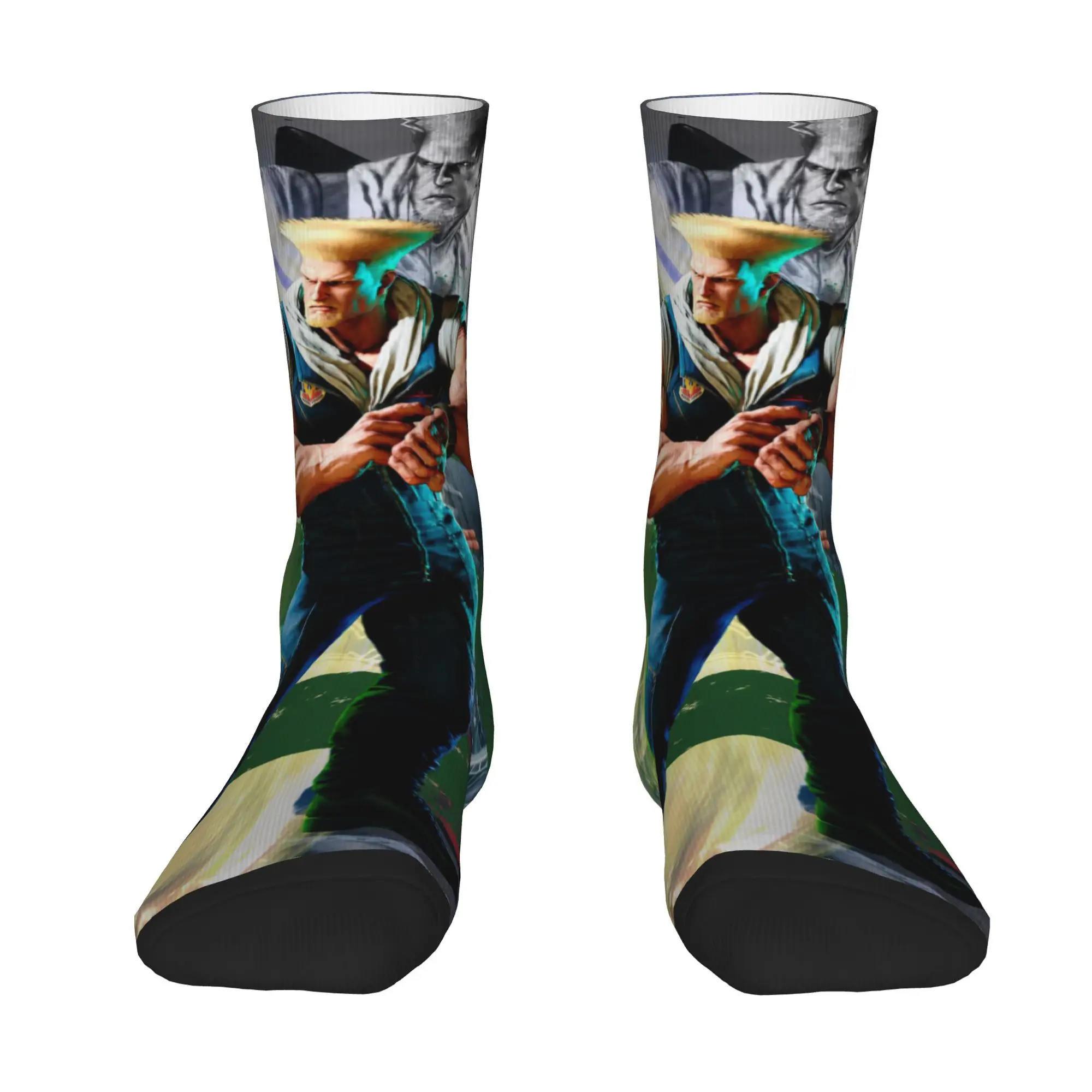 Streets Fighters Merchandise Men Women Socks Breathable  High Quality Middle Length Sock Soft Present