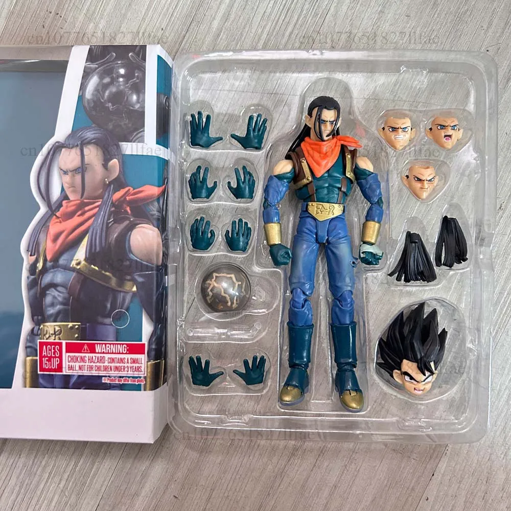 S.H.Figuarts SHF SUPER Android 17 Dragon Ball Super modelado estilo Simple y figura de acción heroica modelo juguetes regalo adorno de habitación
