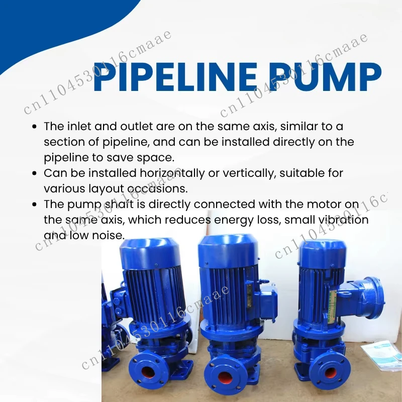 10 Inch Agriculture Concrete Crude Oil Pipeline Submersible Pump Station Set Pipeline