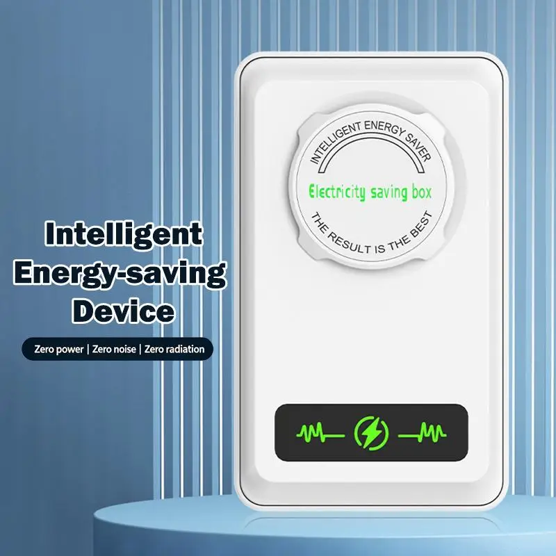 90V260V Smart Energy Saver Box Power Saving Device for Household Appliances Efficient Electricity Optimization US EU Plug