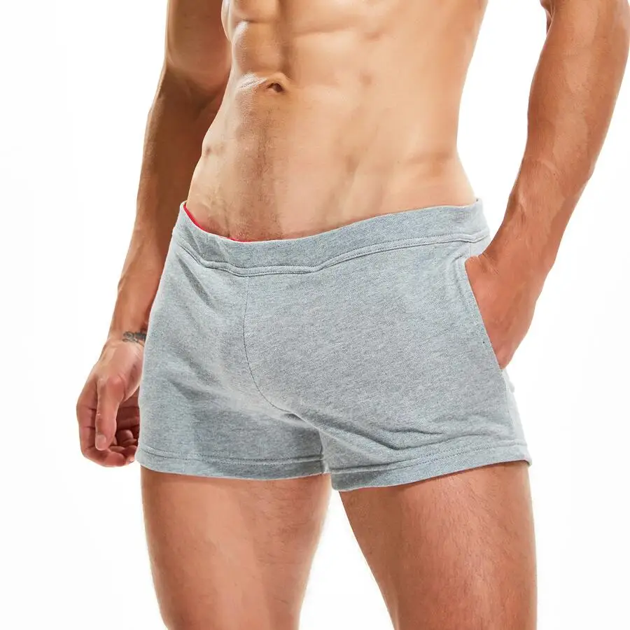 SEOBEAN-COLOURWAY CONTRAST SHORTS for Men, Casual Shorts, 100% Cotton, Breathing Jogging, Athletic, Gym