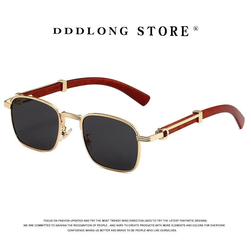 

DDDLONG Fashion Square Retro Sunglasses Women Classical Vintage Punk Sun Glasses For Men Eyewear Outdoor Shades D471