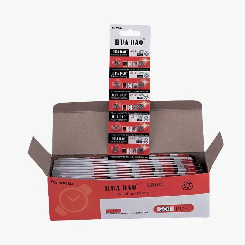 AG1 SR621SW Pilas Botón 1,5V para Equipos de Pesca – Alcalinas - imagen 3
