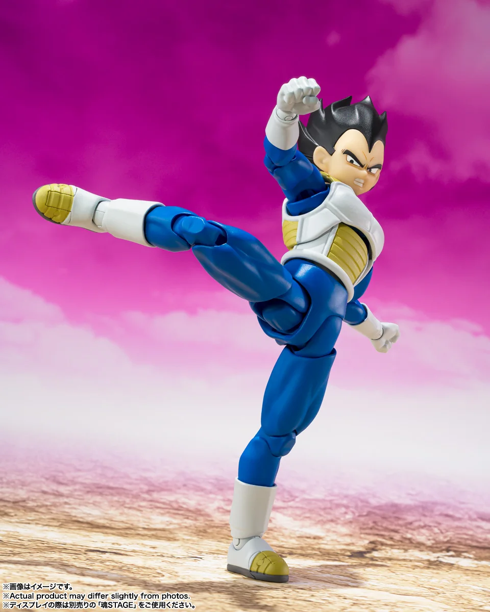 Pre-Sale 100% Original Bandai Sh Figuarts Shf Dragon Ball Daima Vegeta ทีวีใหม่อะนิเมะ Action Figures Collection