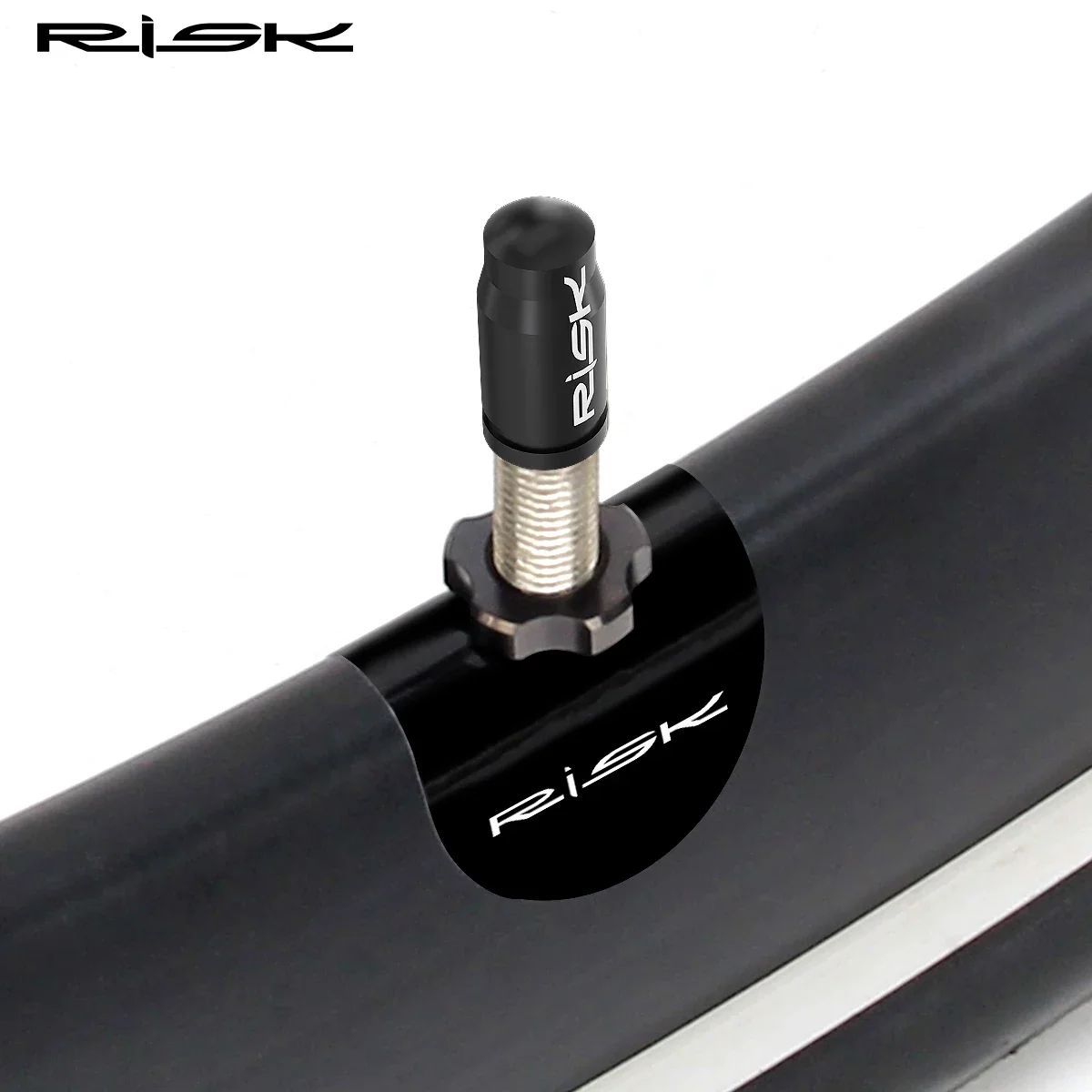 20pairs Bicycle Presta Valve Sticker Mountain Road Bike Tube Tire Gasket Rim Protective Elliptic Presta Valve Protection Sticker