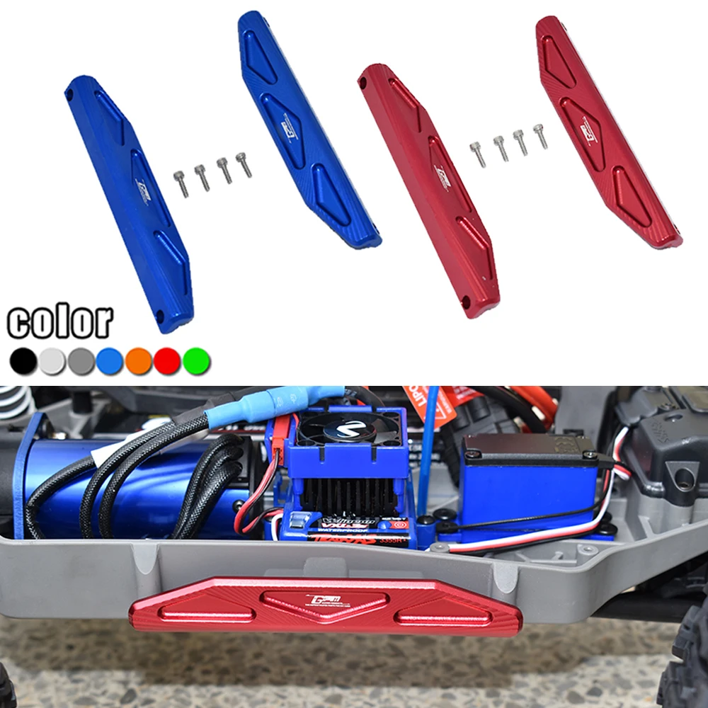 

GPM for Trax 1/10 Hoss 4X4 VXL 3S 90076-4 RC Car Upgrade Parts Metal Chassis Nerf Bars Outer Wing Guards Side Skirt Set 9023