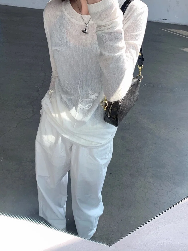 Retro Amerikaanse bloemenprint lange mouw dames T-shirt zomer slim fit design sensation small ence afslankend zonbescherming i...