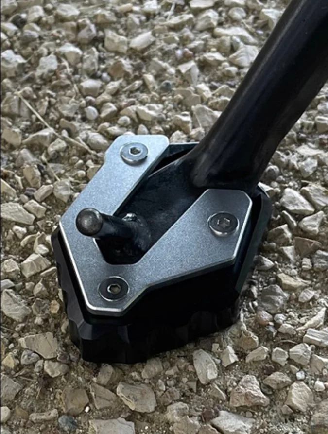 

Motorcycle Accessories: Kickstand Extension Foot Pad & Side Stand Enlarger Plate For Honda CB125R 500X CBR500R CB500 F Hornet