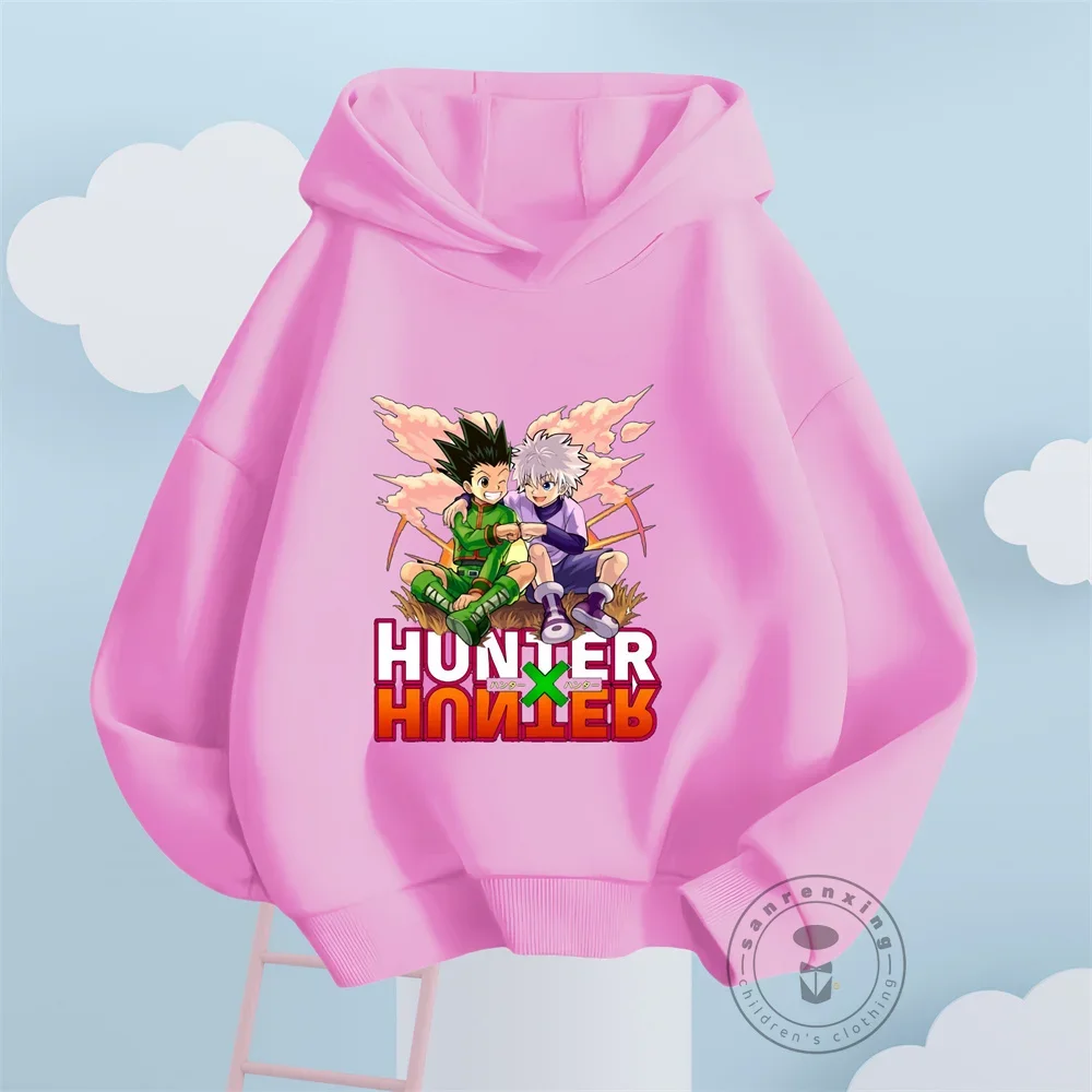 Hunter X Hunter Mangas Sweatshirt Girls Boys Anime Hisoka Hentai Graphic Hoodie Hip Hop New Long Sleeve Sportswear Fall 2024