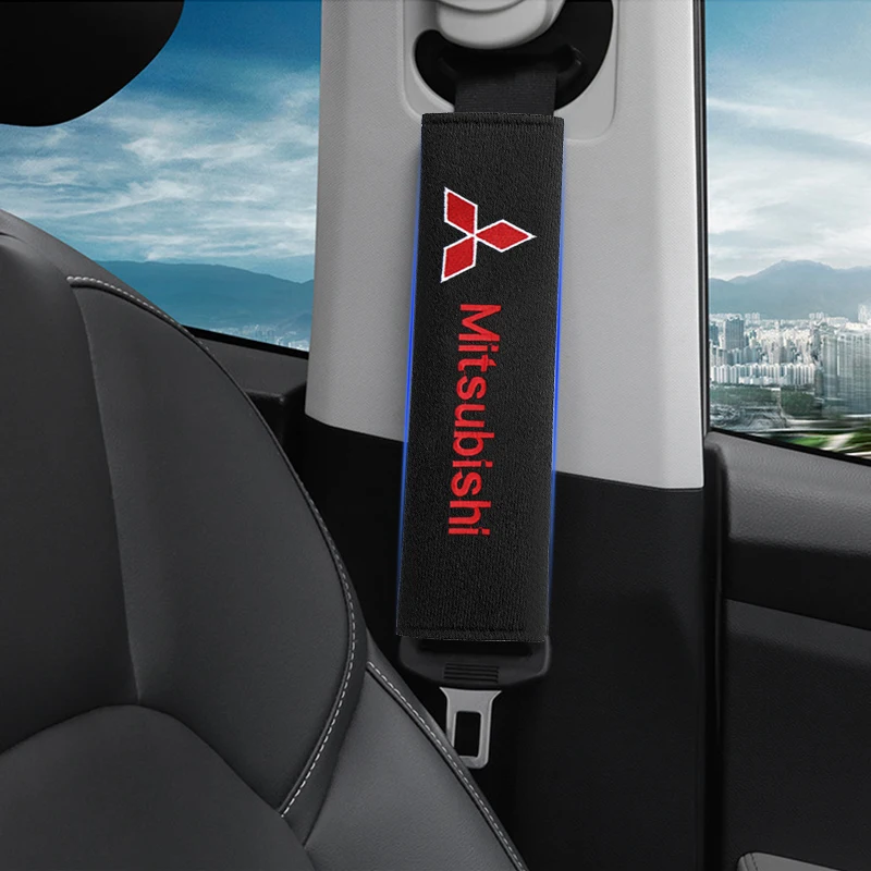 

Car Seat Belt Accessories Auto Interior Styling Fit For Mitsubishi Outlander Xpander Colt ASX Delica Destinator Lancer RALLIART