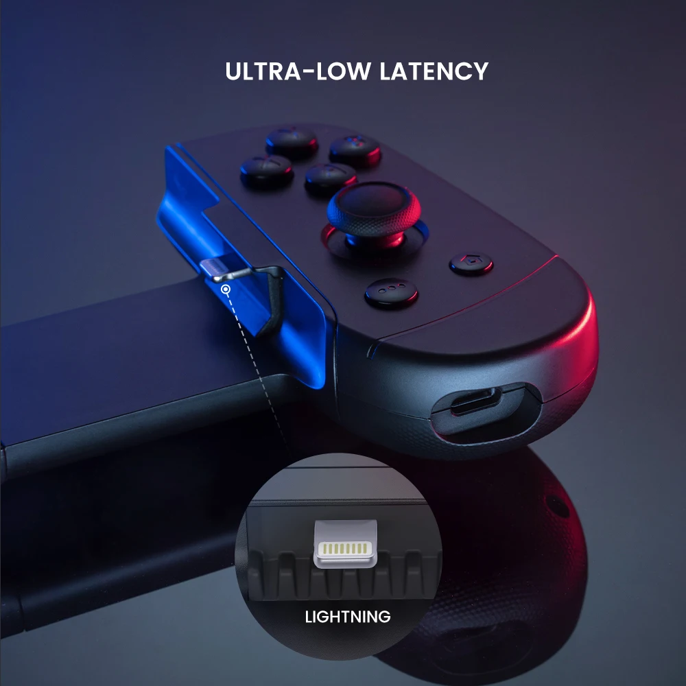 Imagem -03 - Leadjoy Telefone Gamepad para Iphone Controlador para Apple Iphone Jogos na Nuvem Xbox Game Pass Stadia Xcloud Geforce Agora M1b