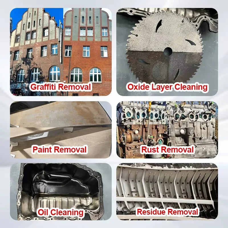Full Discount Cheap Handheld Laser Cleaning Machine 1000W 1500W 2000W For Metal Rust Removal