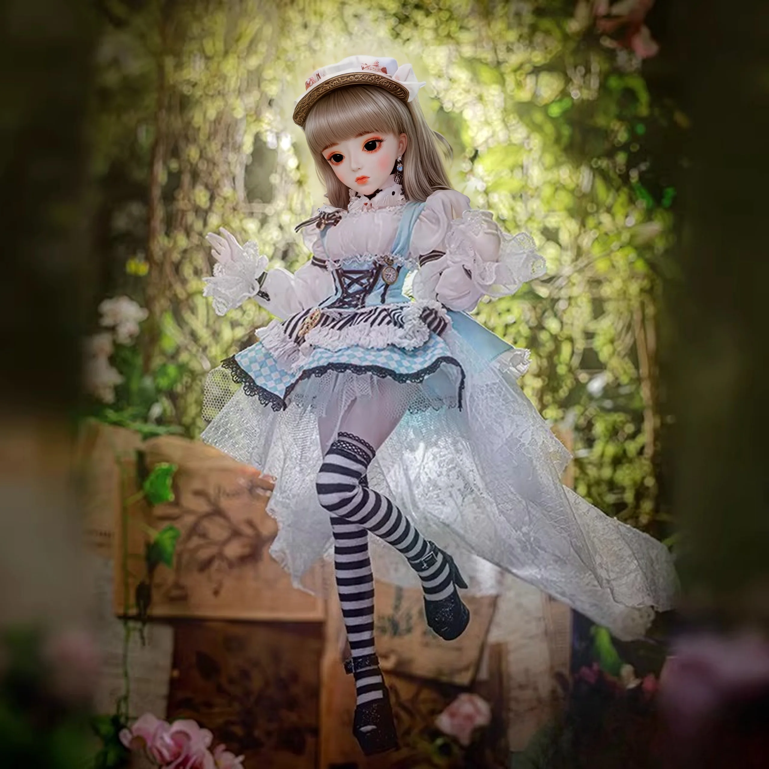 Dream Princess 1/3 Scale doll, 62 cm Ball-Jointed doll Complete Set, with Random Clothing, Shoes and Headwear Accessories, Girl