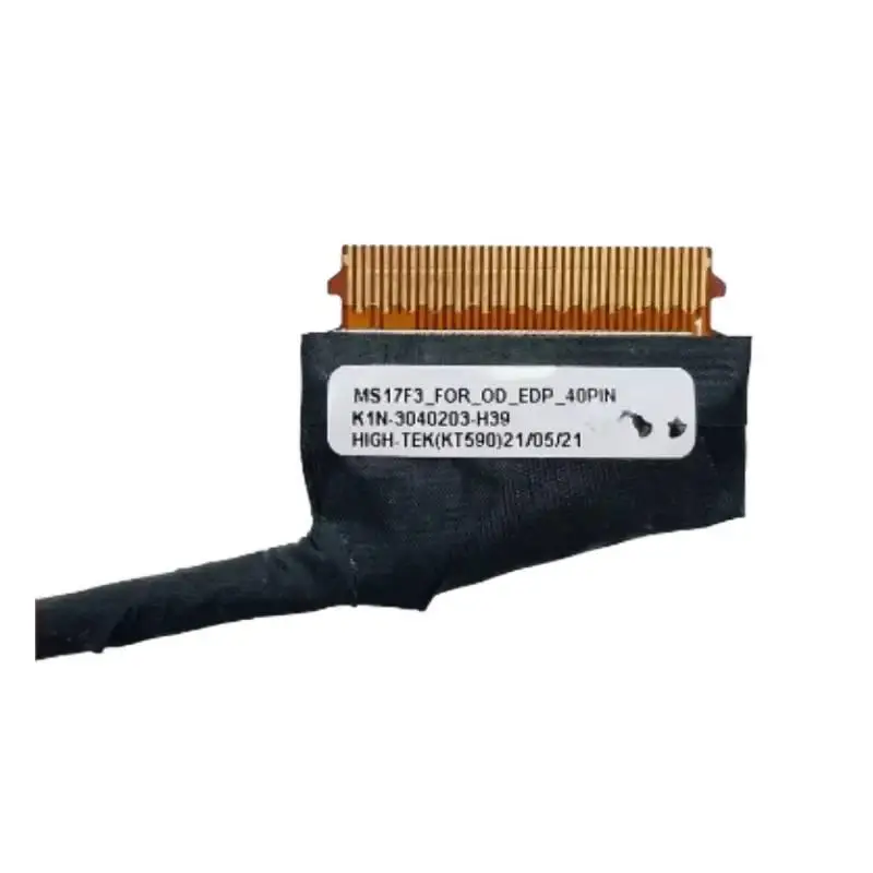 

new for MS-17F3 MS17F3 40 pin led lcd lvds cable K1N- 3040203 -H39 (*:*)
