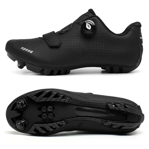 Zapatos Unisex Mtb Zapatillas Ciclismo Mtb hombres Zapatillas de Ciclismo zapatos con tacos para hombres bicicleta de montaña de carretera carreras mujeres bicicleta Spd