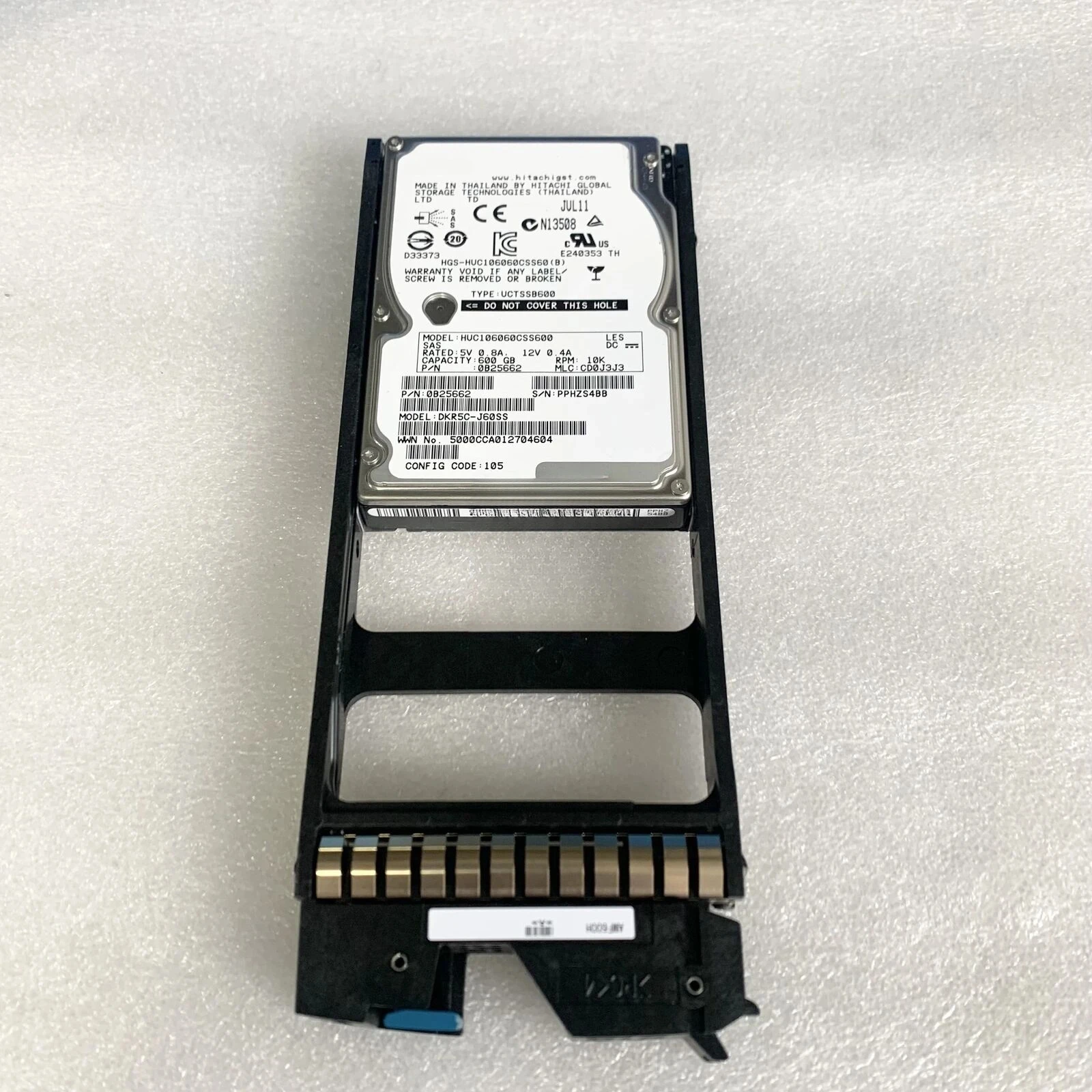 

Жесткий диск DKR5C-J60SS 3282389-A 600G 10K SAS AMS2100 AMF600