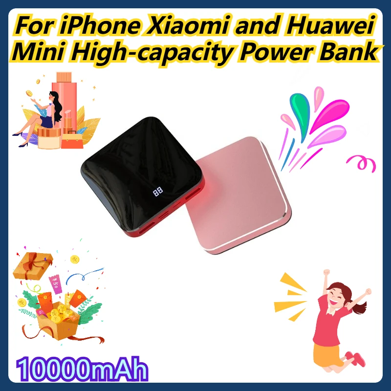 

10000mAh For iPhone Xiaomi and Huawei Mini High-capacity Power Bank