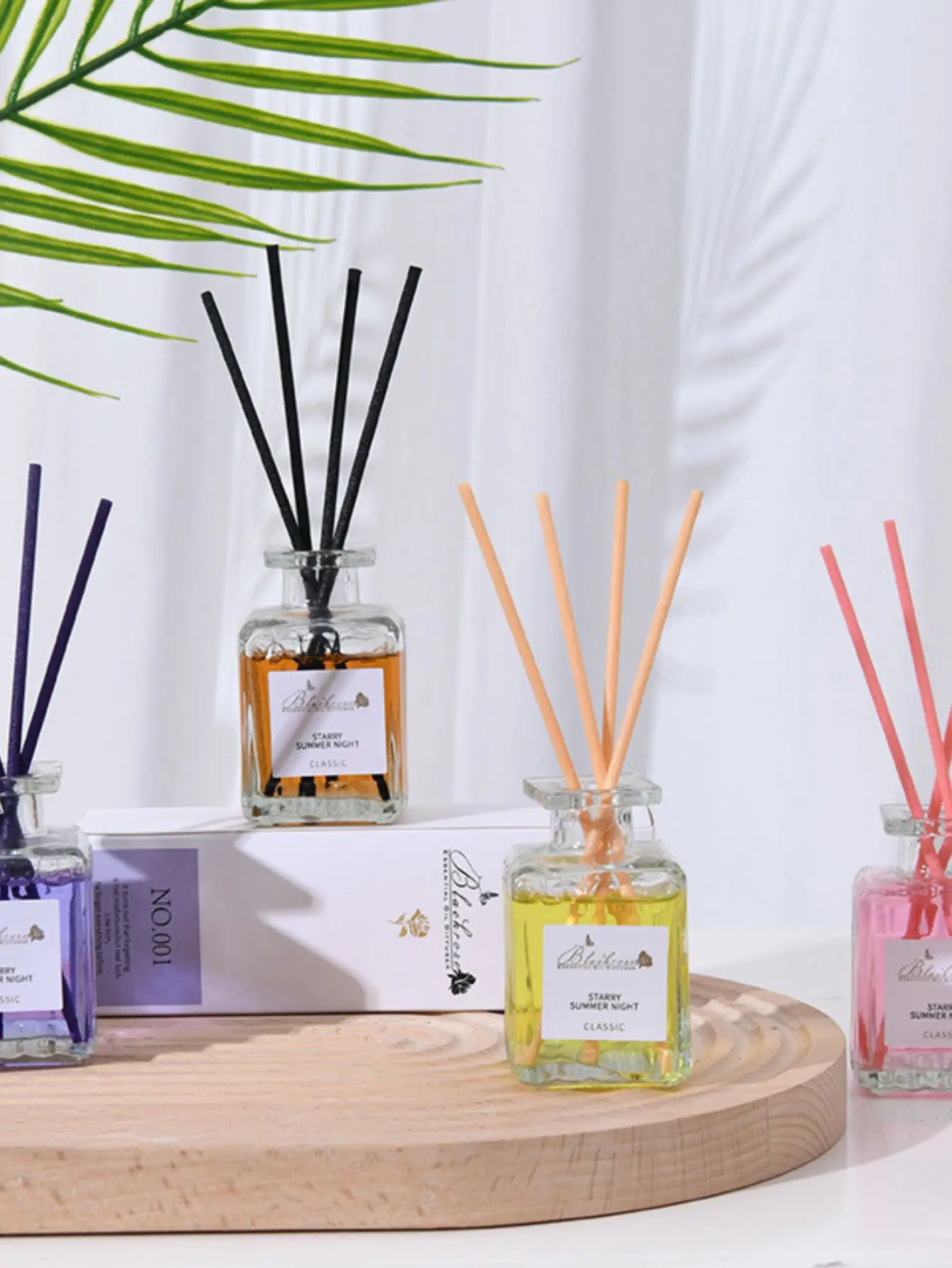 50ml Air Freshener Romantic Aromatherapy Natural Essential Oils Kits Gift Box Lavender Bergamot For Diffuser Home Bedroom Office