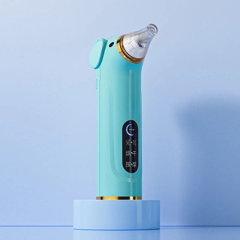 

Multifunctional ear dryer, ear massage ear canal with ear picking, water inlet quick dryer