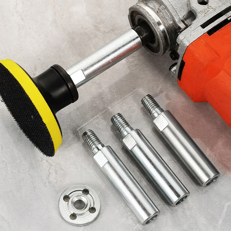 

M10 Connector Adaptor Rotary Polisher Extension Shaft For Car Care Polishing Detailing Accessories Angle Grinder Extension Rod