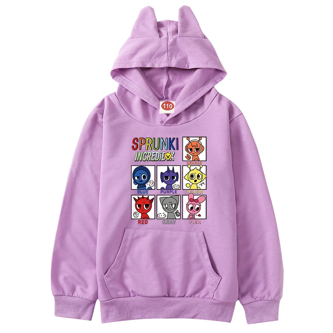 Sprunki Clothes Kids Game Sprunky Incredibox Hoodie Boys Long Sleeve Sweatshirts Toddler Girls Causal Coats Children's Clothing