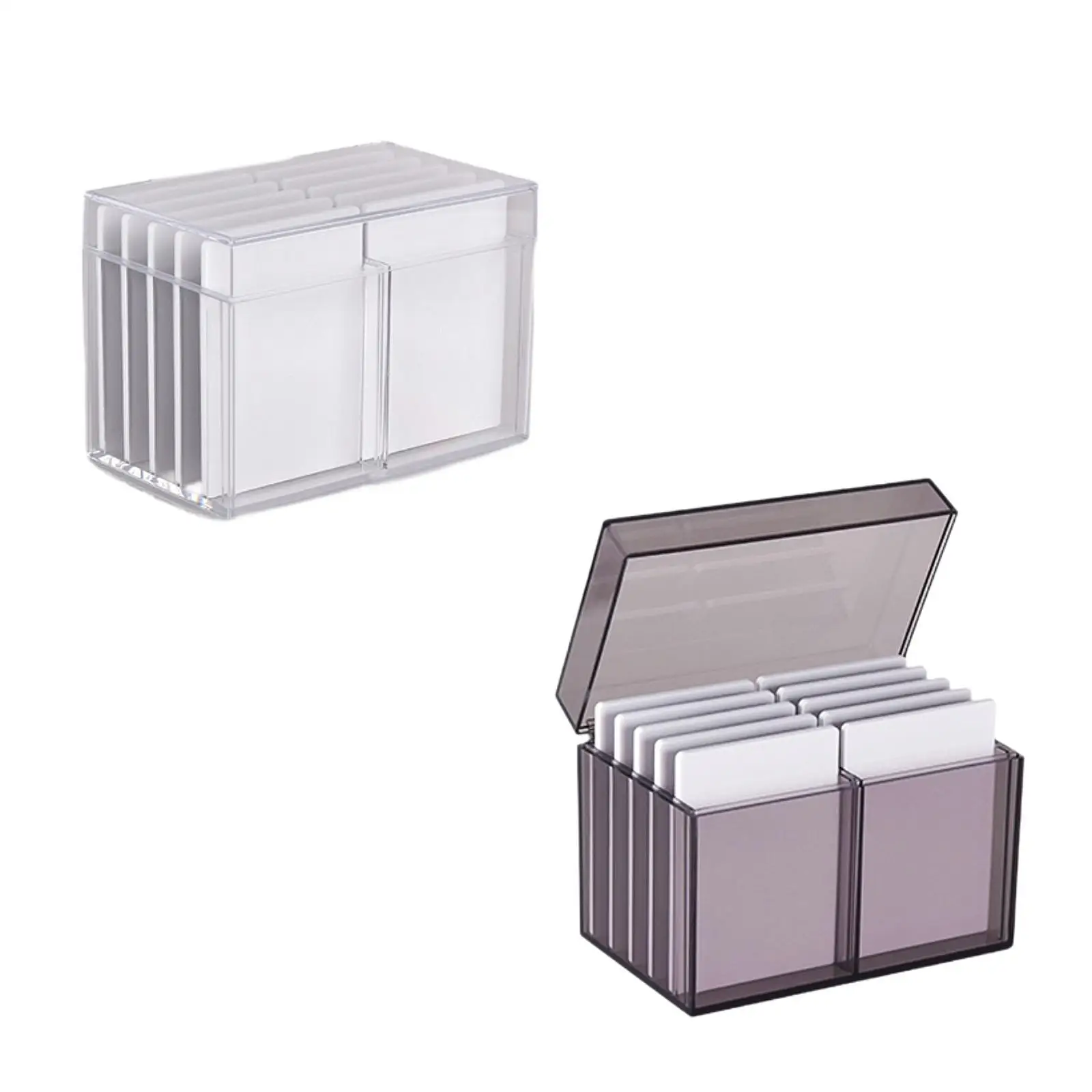 

Коробка для хранения накладных ресниц с 10 лотками для салонов красоты, персональный компактный органайзер большой емкости для накладных ресниц и косметики